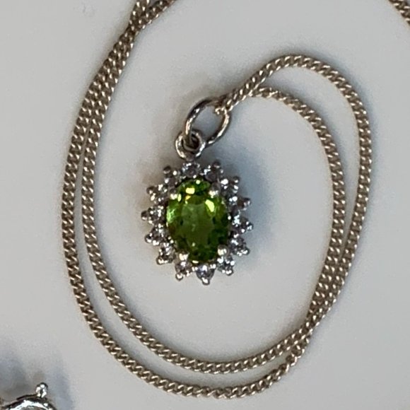 Regal Sterling Silver Pendant Including Petite Chain. - Picture 6 of 14